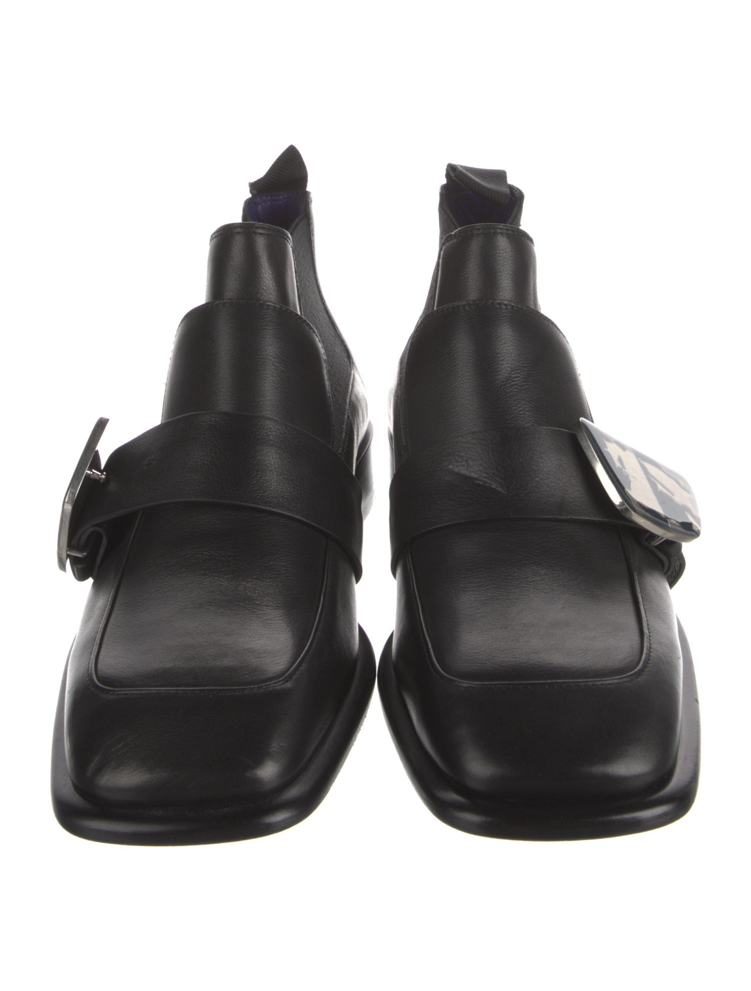 Burberry Leather Chelsea Boots